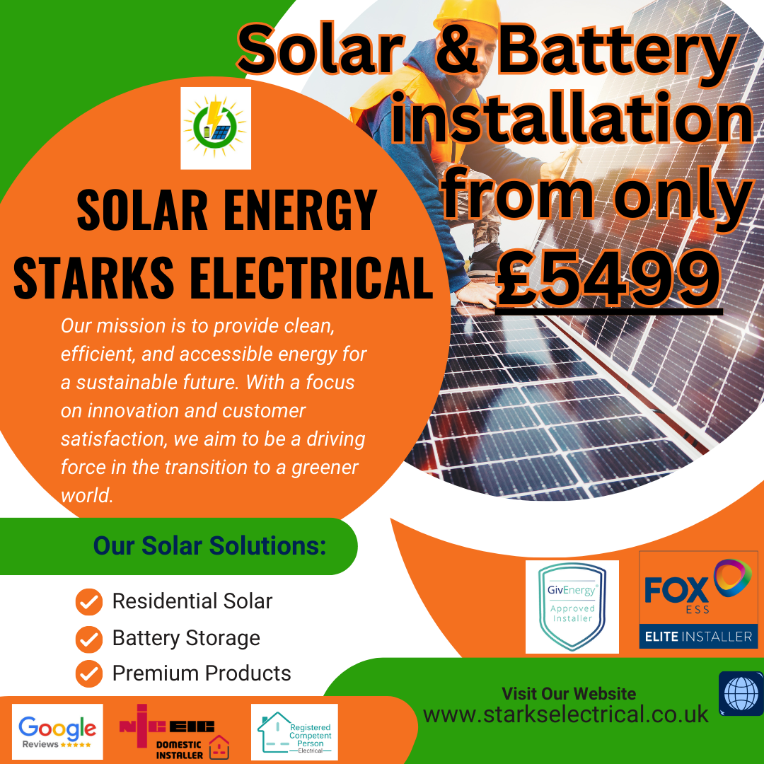 Battery storage and Solar PV installation