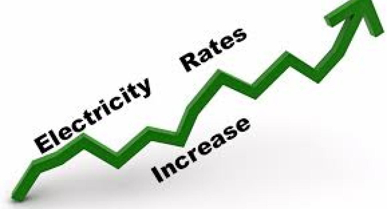 Electricity Rising rates January 2024